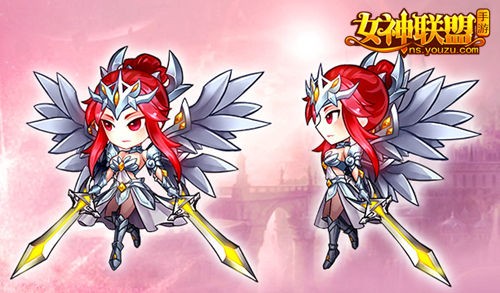 女神联盟手游 自由女神Q版 女神联盟手游 自由女神Q版