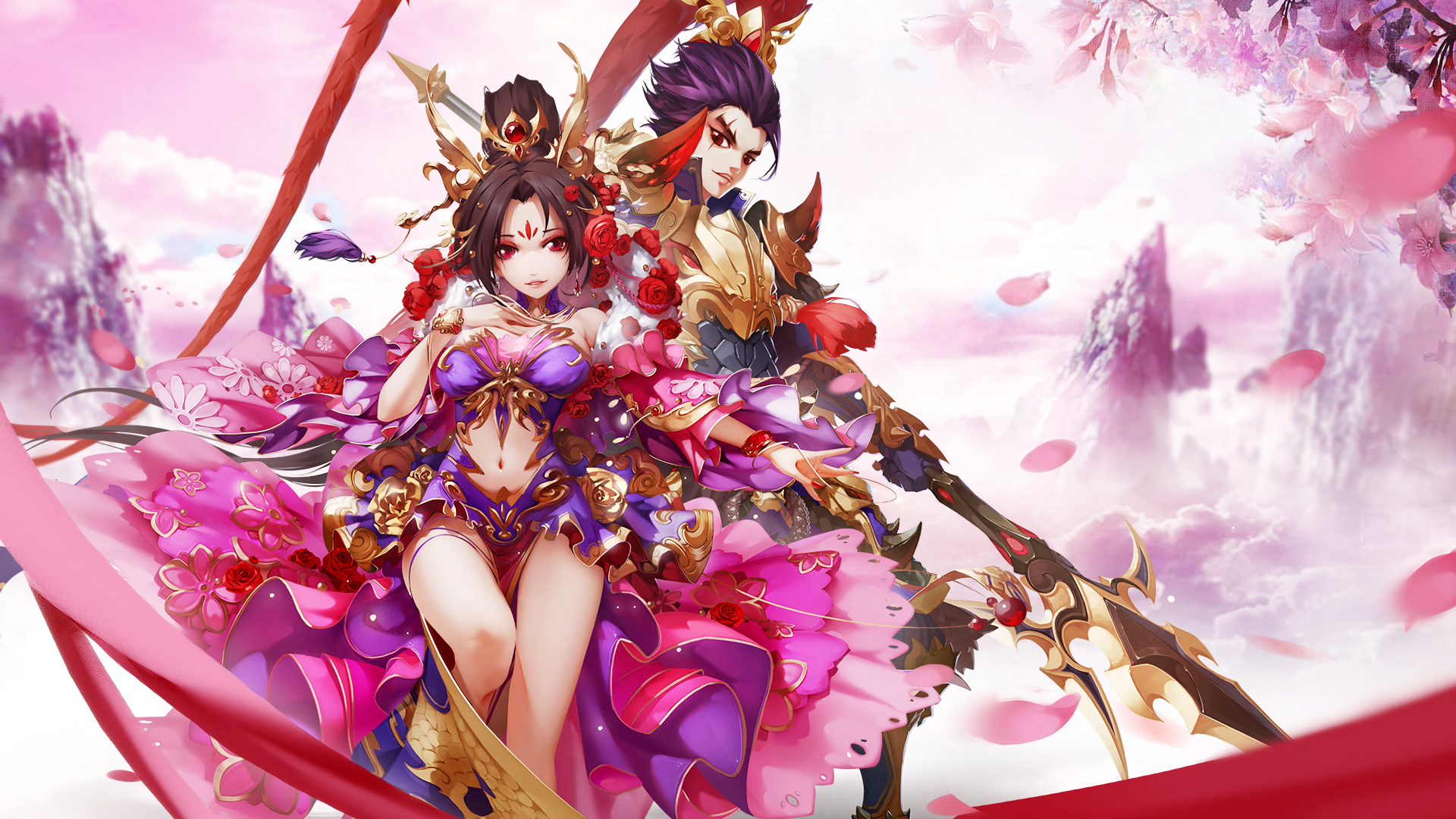 吕布貂蝉（1920*1080）