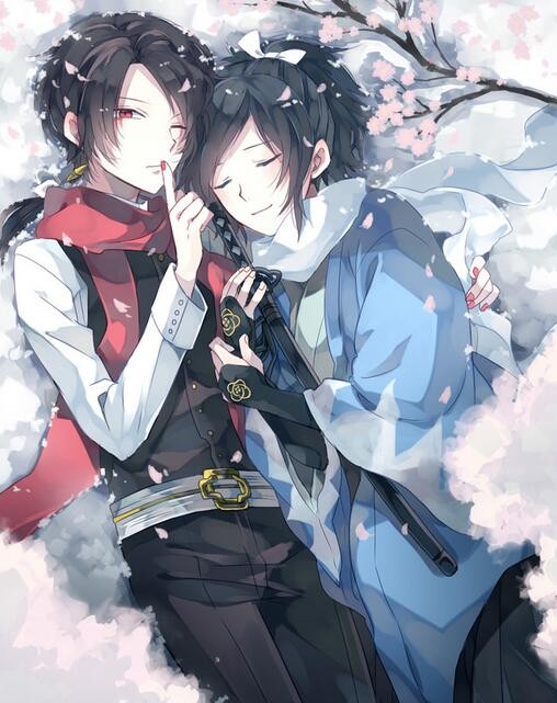 Touken Ranbu, okita sougo, Okita Squad / [刀剣乱舞×銀魂]沖田組と