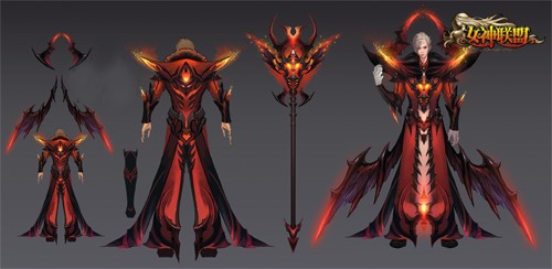 图5【男法师套装】