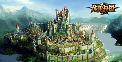 图1【战龙兵团-主城全景】