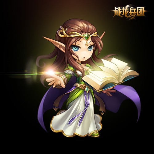 图3【战龙兵团-女精灵】