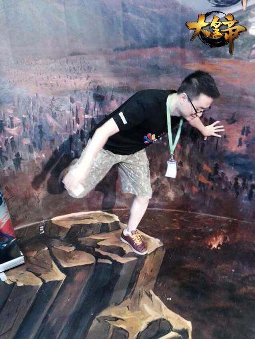 《大皇帝》3D背景墙
