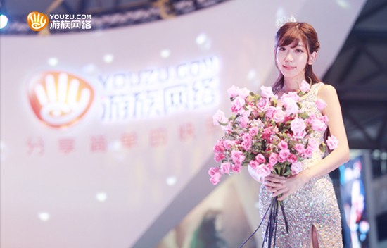 游族网络-陈潇亮相展台