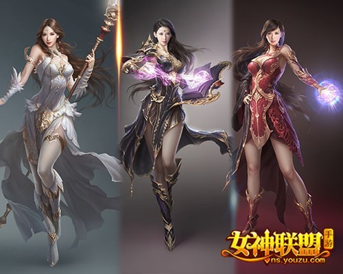 《女神联盟》手游 高精唯美女神