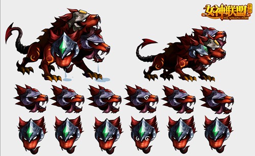 《女神联盟》手游 地狱三头犬