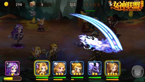 女神联盟手游  摄魔战斗