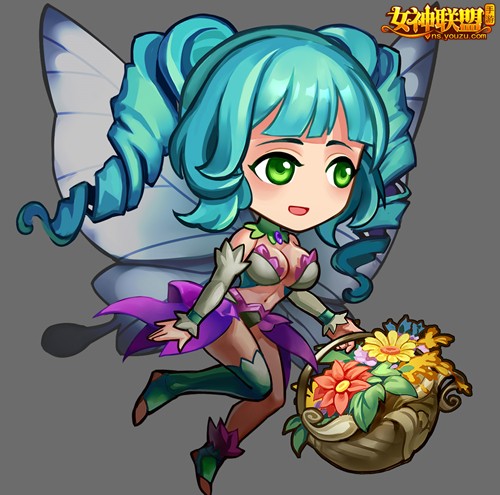 女神联盟手游    Q版小花仙