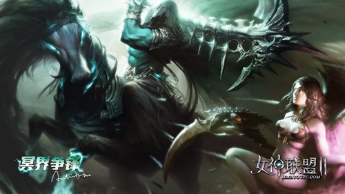 《女神联盟Ⅱ》 大师徐驰绘制海报