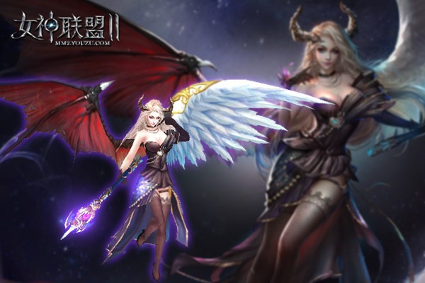 《女神联盟2》虚空女神精美建模