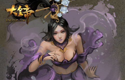 【《大皇帝》武将甄姬原画】